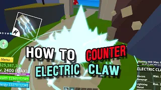 How To Counter Electric Claw ??? | Blox Fruit | Trick | Update 17 part 3 | Le2St |