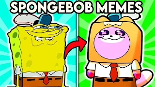 SPONGEBOB MEMES THAT BROKE THE INTERNET! (FUNNY LANKYBOX ANIMATION & MORE!)