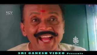 Komal Comedy Scenes in Train | 7 o Clock  Kannada Movie | Kannada Comedy Scenes