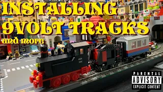 LEGO city update 9 volt train mod and maintenance