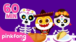 Day of the Dead and more | +Compilation | Halloween Songs | Pinkfong Songs for Children