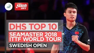 DHS ITTF Top 10 - 2018 Swedish Open