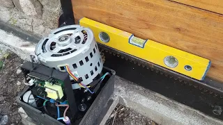 Automatización Portón Corredizo con cremallera metálica