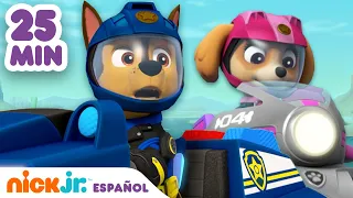 Paw Patrol, Patrulla de cachorros | ¡35 MIN de los Moto Pups! | Nick Jr. En Español