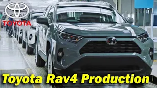 Toyota RAV4 Hybrid Production, 5gen RAV4 XA50 Manufacturing Process, Toyota Plant