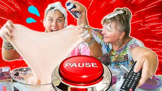 DESAFIO DO PAUSE FAZENDO SLIME ☆ Mileninha ☆ Slime Pause Challenge