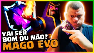 LIVE PUSH - O MAGO EVOLUÍDO É BOM? | LIVE CLASH ROYALE