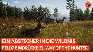 Ein Abstecher in die Wildnis - Felix' Eindrücke zu Way of the Hunter | SPECIAL