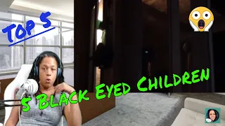 5 Black Eyed Children Caught on Camera : Supernatural or Creepypasta? ghost reaction by Miss Jai