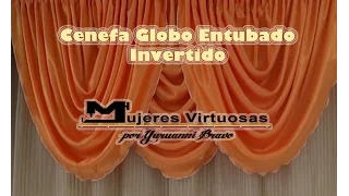 Como hacer una Cenefa Globo entubado Invertido parte 3 de 7 por Yuruanni Bravo