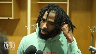 Mike Conley on Advice for Young Rookie Point Guards & Grizzlies Win vs. Dallas