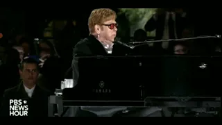 9/23/22 Elton John performs Tiny Dancer at The White House in Washington DC