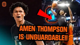 Why Amen Thompson SHOT UP NBA Draft Boards! Full OTE Season Highlights 🔥