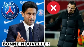 🚨🚨 TRES BONNE NOUVELLE POUR LE PSG ! ÇA FAIS PLAISIR ! / XAVI C'EST FINI AU BARCA !  ZI#2944