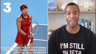 Naomi Osaka tears up during 1st press conference since mental health break