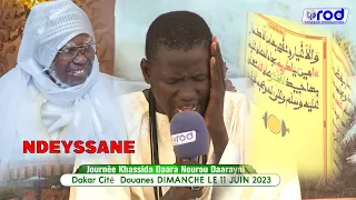 😭Astaghfirou Laha S.Yande GUEYE Journèe Khassida Daara Nourou Daarayni Dakar Citéè Douanes 2023