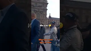 When you meet Jay z in Paris