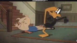 Looney Tunes Show- Daffy hurting Porky  (Version 2)