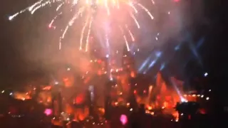 David Guetta What I Did For Love Live @ Tomorrowland 2015 Firework Show MAGICAL