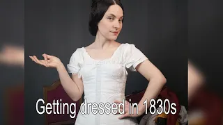 Getting dressed in 1830s