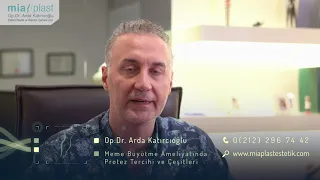 Meme Büyütme Ameliyatında Protez Tercihi - Op. Dr. Arda Katırcıoğlu