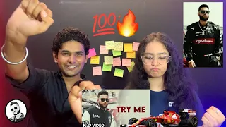 Reaction on Try Me (Official Video) Karan Aujla | Ikky | Making Memories | Latest Punjabi Songs 2023