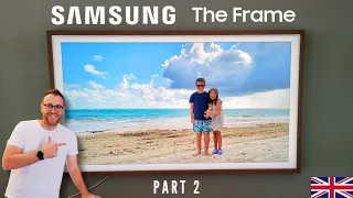 Samsung The Frame 2023 TV (Part 2) | Huson DIY | 43 Inch TV Install #samsung #theframe