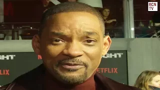 Will Smith & Joel Edgerton interview Bright Premiere