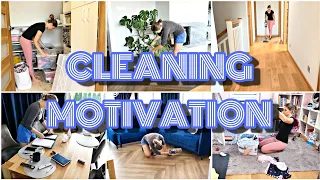 *NEW* CLEANING MOTIVATION | CLEAN WITH ME BEDROOM | BABY'S ROOM | LIVINGROOM | LAUNDRY DAY | CLOTHES