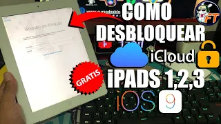 ✅Novo Desbloqueio icloud 🍎Bypass iPads 1,2,3 Via Windows 100% Grátis Passo a Passo (2024)