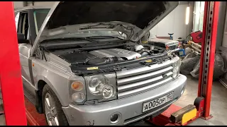 Установка свап японского двигателя Toyota 3UZ-FE+6AT в Range Rover Vogue