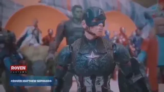 MINI MOVIE SCENE: Avengers Endgame, final battle (hot toys MARVEL ACTION FIGURES VERSION)