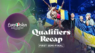 The 10 Qualifiers Recap - First Semi-Final - Eurovision 2022 - Turin