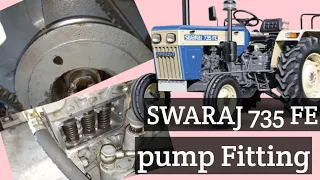 Swaraj 735FE Diesel Pump Timeing Seting