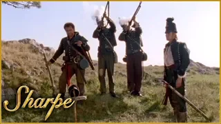 Sharpe & His Men Pay Respect To Rifleman Perkins | Sharpe