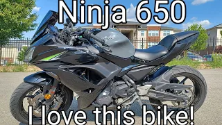 2018 Ninja 650 Review!