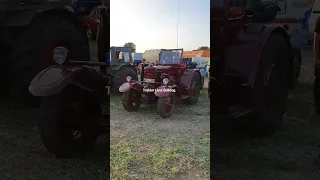 Traktor Lanz Bulldog. Oldtimer Treffen in Hedersleben/ Sachsen-Anhalt.