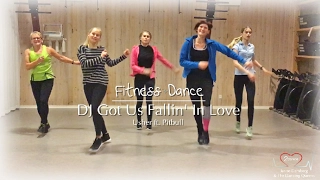 DJ Got Us Fallin' In Love (Usher ft. Pitbull) - Fitness Dance & zumba style