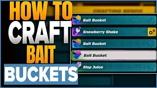 How To Craft Bait Buckets In LEGO Fortnite (Reupload Fix)