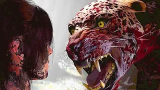 Shadow Of The Tomb Raider - Jaguar Boss Fight Gameplay (4K-60FPS) 2018