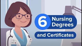Six Nursing Degrees and Certificates
