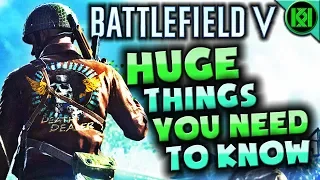 BF5: 15 THINGS YOU NEED TO KNOW | Battlefield 5 Gameplay Trailer Reveal (Battlefield V)