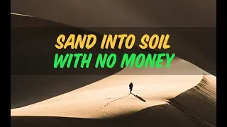 How to Turn Sand into Soil with NO MONEY