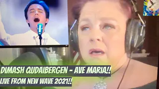 Dimash Qudaibergen - Ave Maria!! LIVE from New Wave