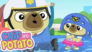 Chip and Potato | Chip and Dad Car Wash | Cartoons For Kids | Watch More on Netflix