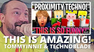 THIS IS EPIC! TommyInnit & Technoblade Play Bedwars w/ Proximity Chat! (REACTION!) w/ Tubbo & Ranboo