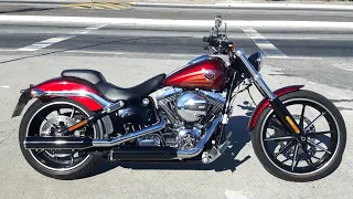 Rodolfinho da Z- Testando Harley Davidson Softail Breakout.