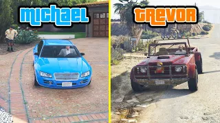 What Happens if You STEAL Michael's And Trevor's Car in GTA 5