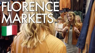 SHOPPING IN FLORENCE, ITALY | Mercato Centrale, Ponte Vecchio