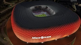 FIFA 15 Stadiums Preview | Camp Nou, Emirates, Anfield, Santiago Bernabeu +more
